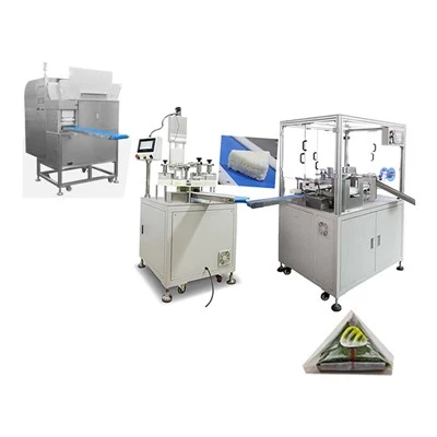 Automatisk Onigiri Sushi produktionslinjemaskin
